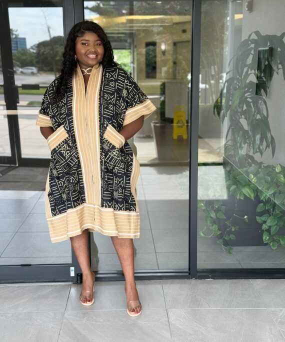 African Mud Cloth Print Cotton (Ankara & Aso-Oke Fabric)